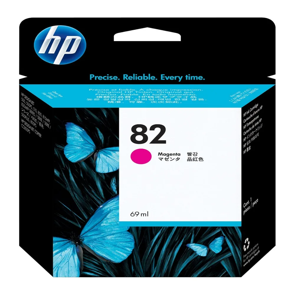 HP Tinta 82 Magenta 69 Ml C4912A