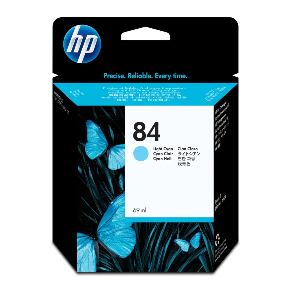 HP Tinta 84 Cyan Claro 69 Ml C5017A