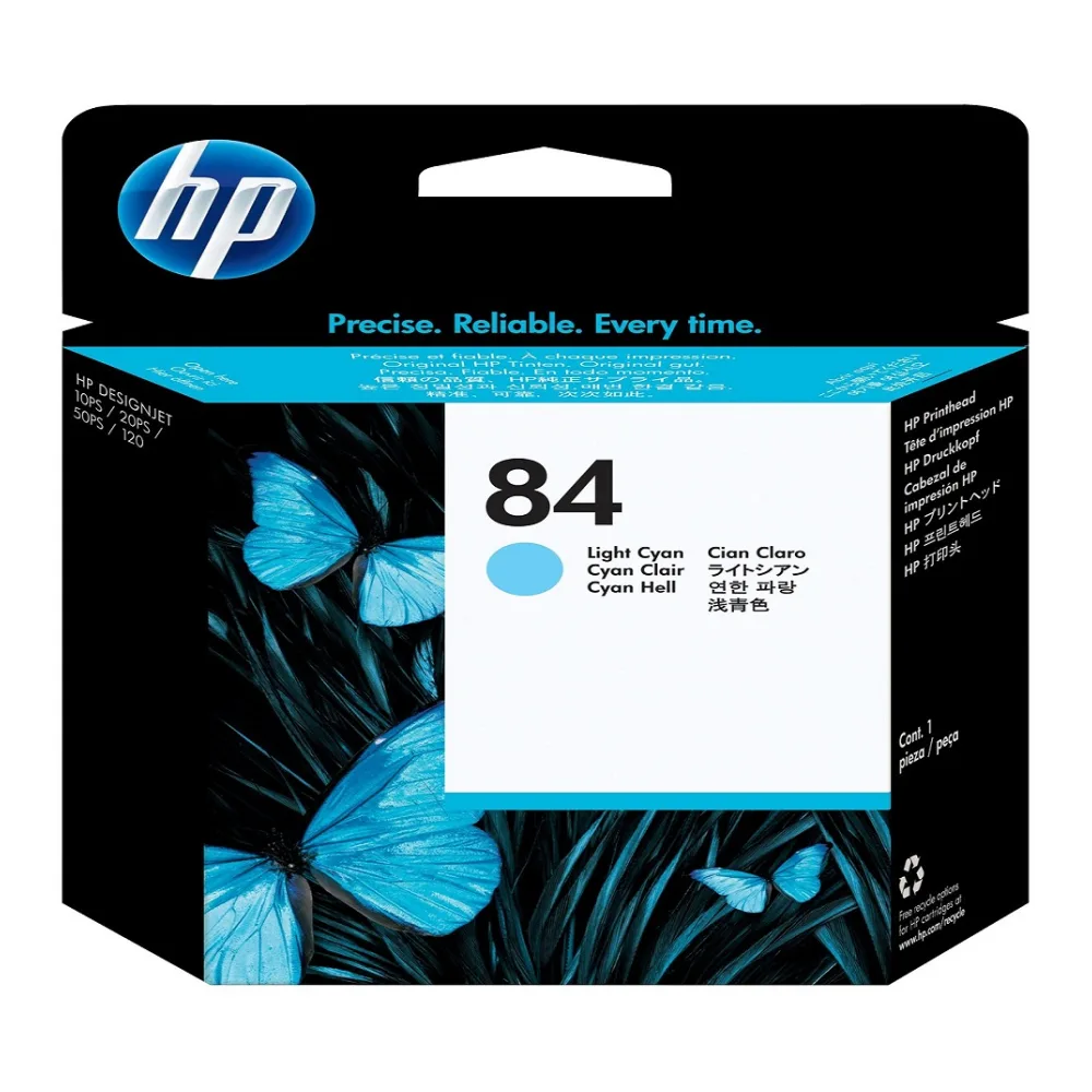HP Tinta 84 Cyan Claro C5020A