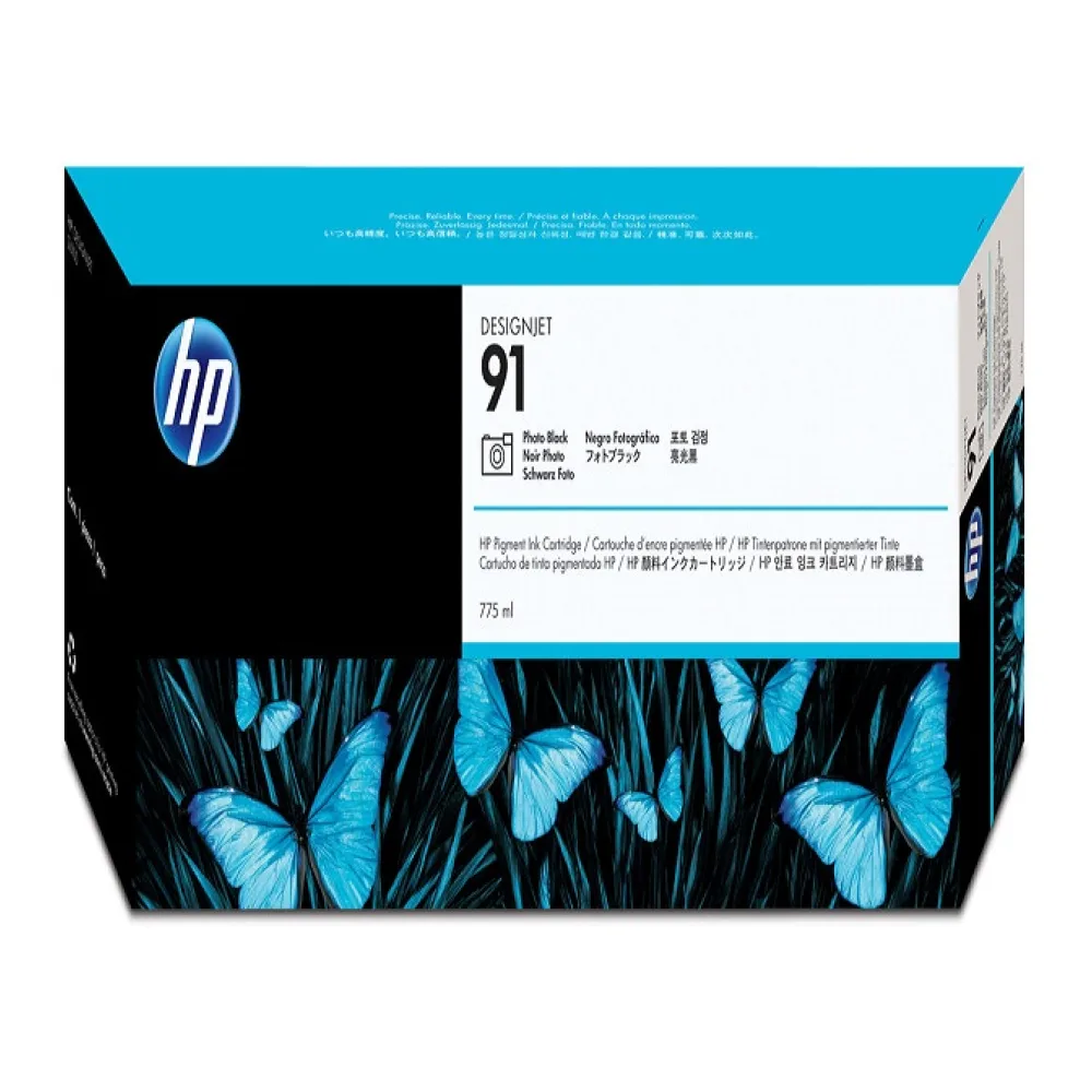 HP Tinta 91 Negro Fotográfico 775 Ml C9465A