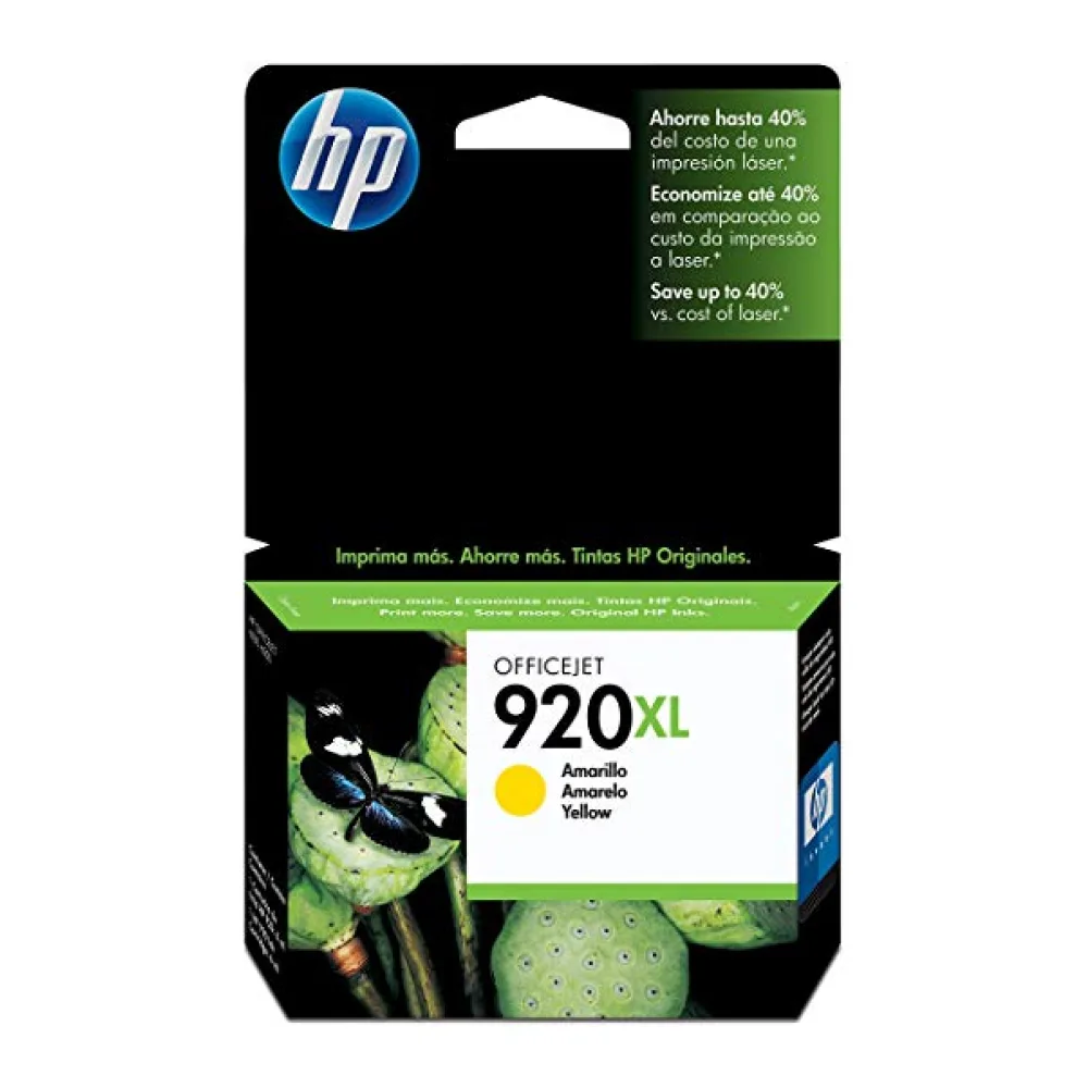 HP Tinta 920XL Amarilla CD974AL