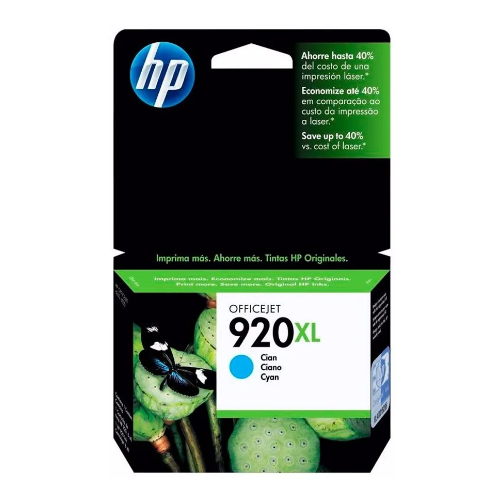 HP Tinta 920XL Cyan CD972AL
