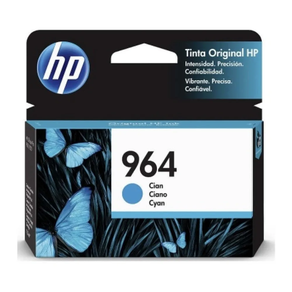 HP Tinta 964 Cyan 3JA50AL Open Box