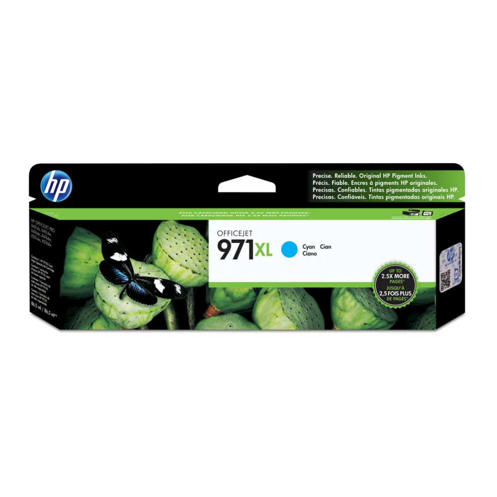 HP Tinta 971XL Cyan CN626AM