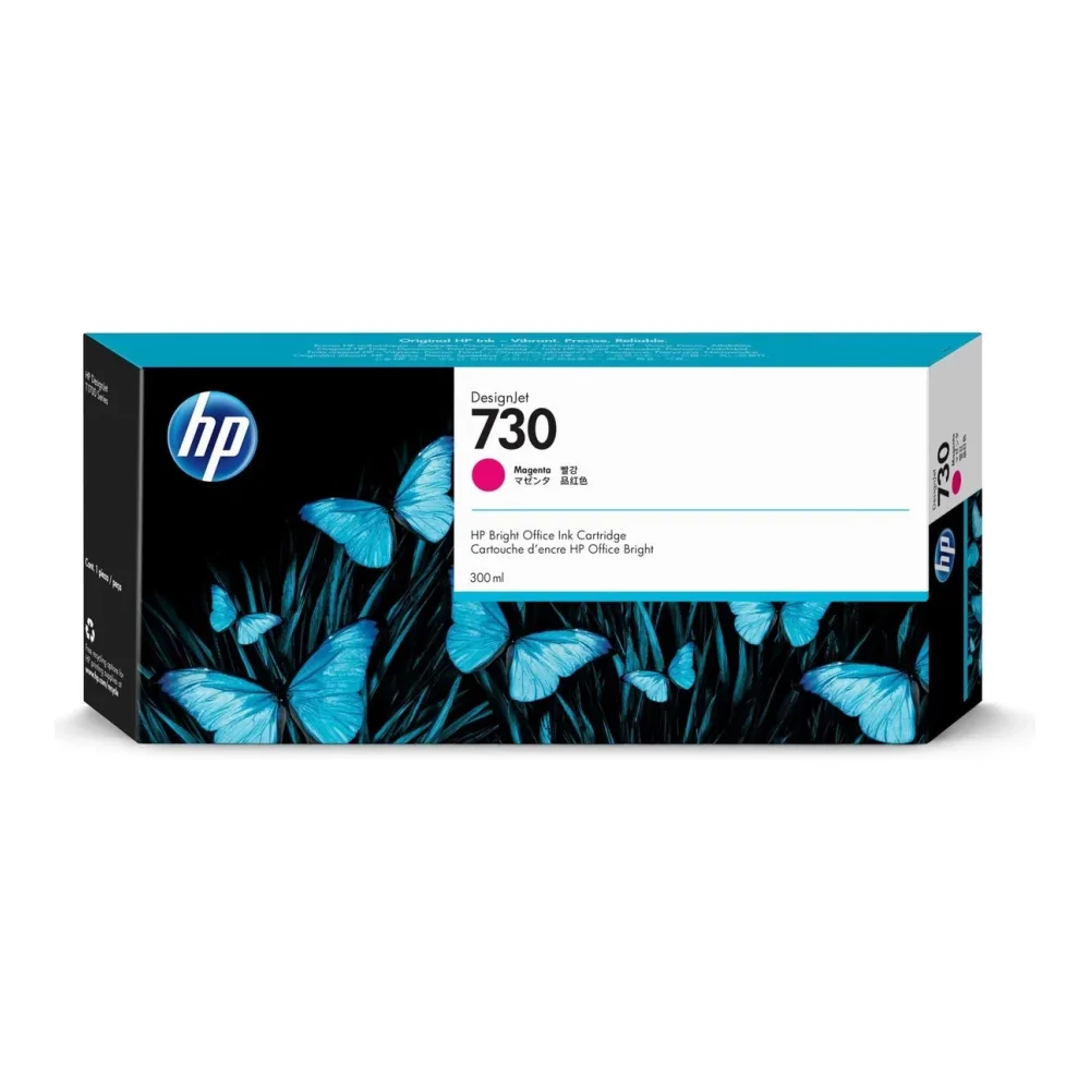 HP Tinta Designjet 730 Magenta 300 Ml P2V69A