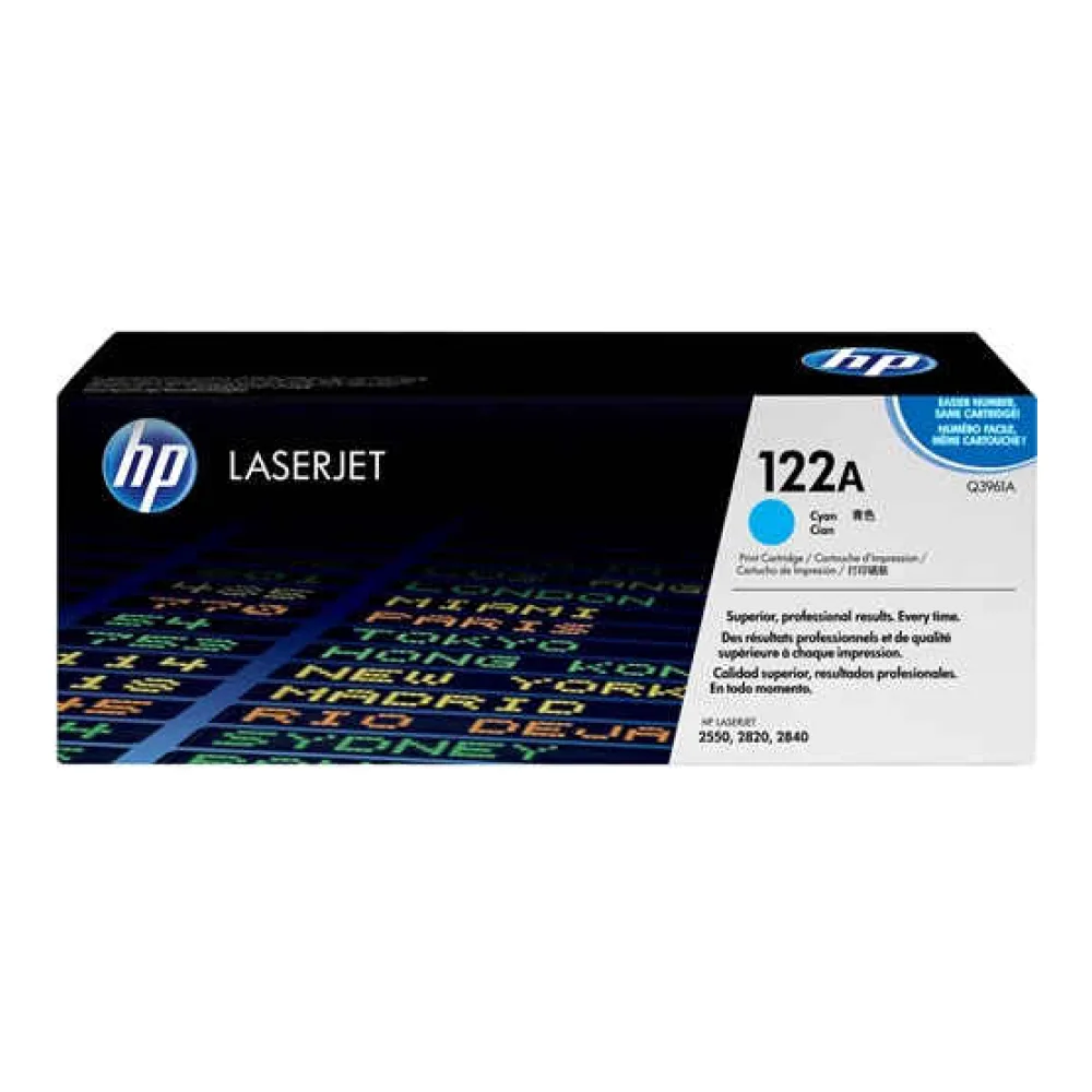 HP Toner 122A Cyan Q3961A