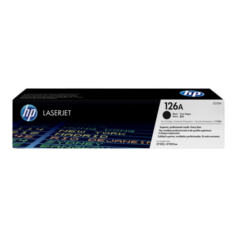 HP Toner 126A Laserjet CE310A Negro