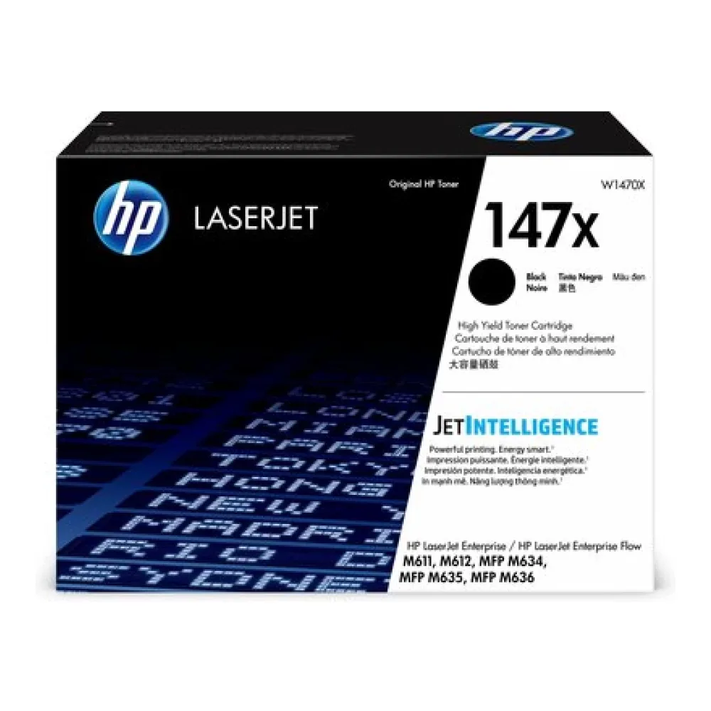 HP Tóner 147X Negro Original