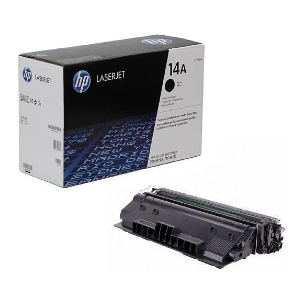 HP Toner 14A Negro CF214A