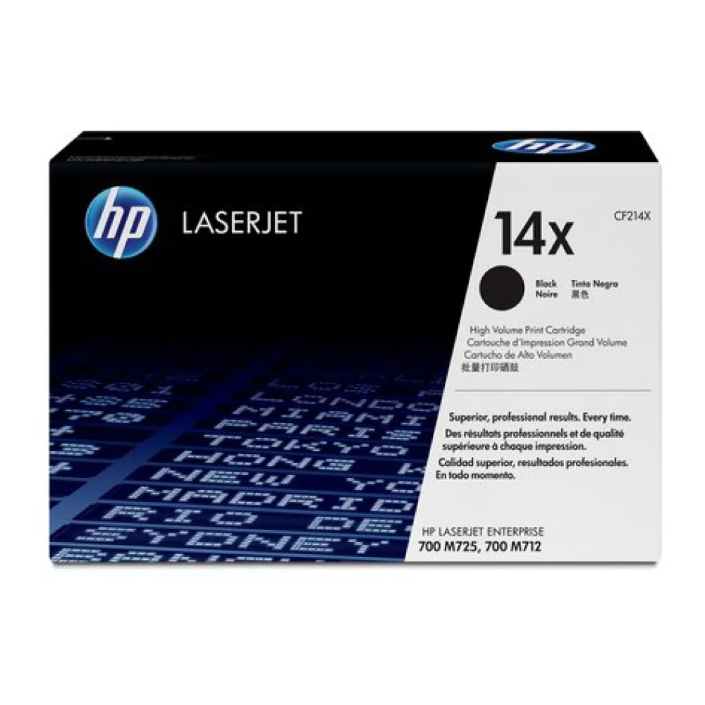 HP Toner 14X Negro CF214X