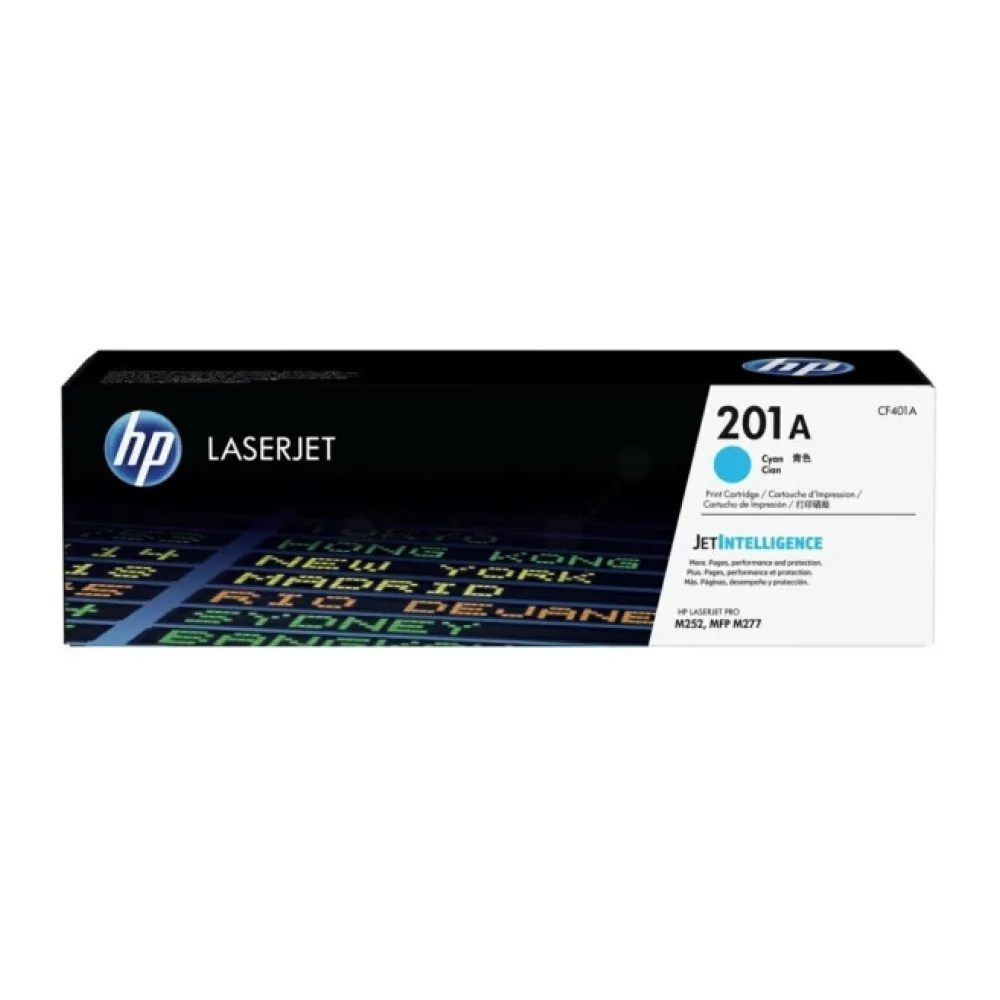 HP Toner 201A Cían CF401A