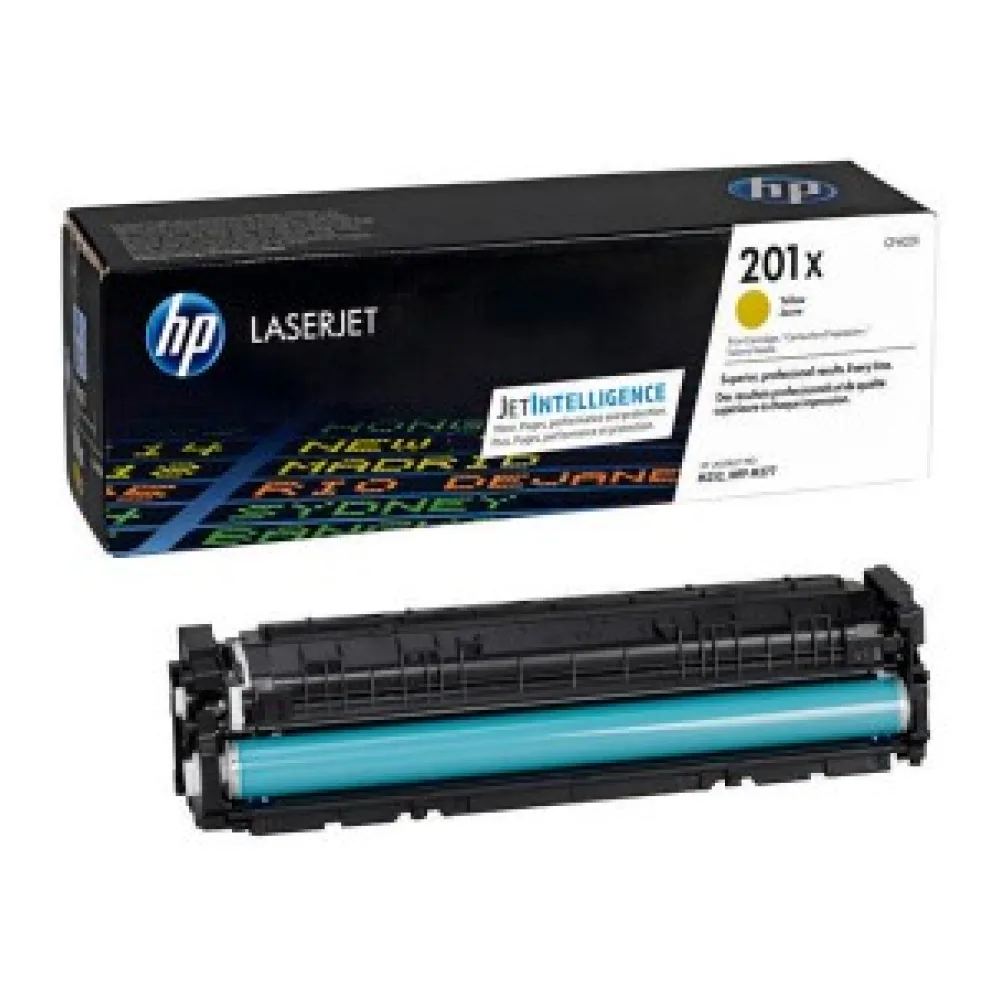 HP Toner 201X Amarillo CF402X