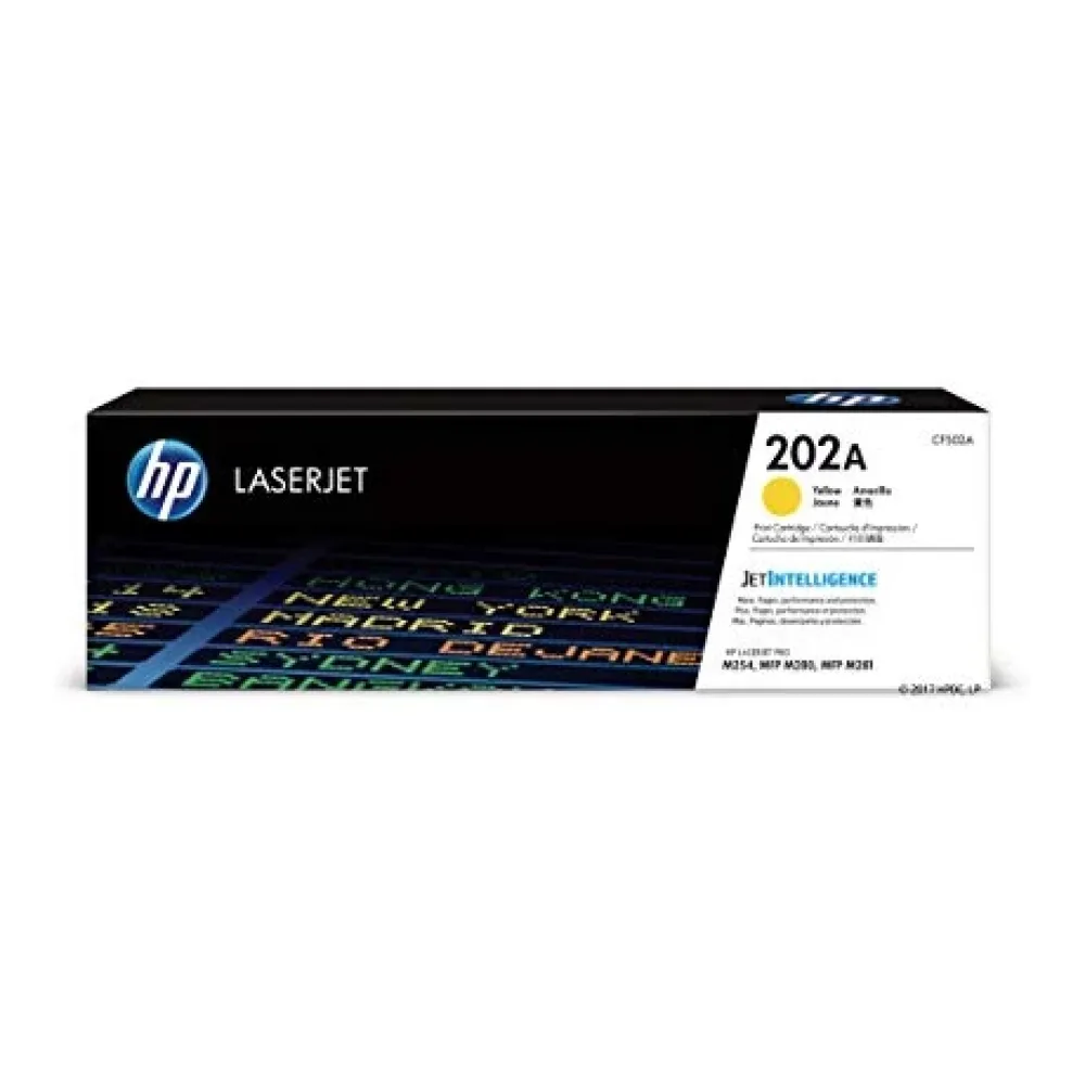 HP Toner 202A Amarillo CF502A