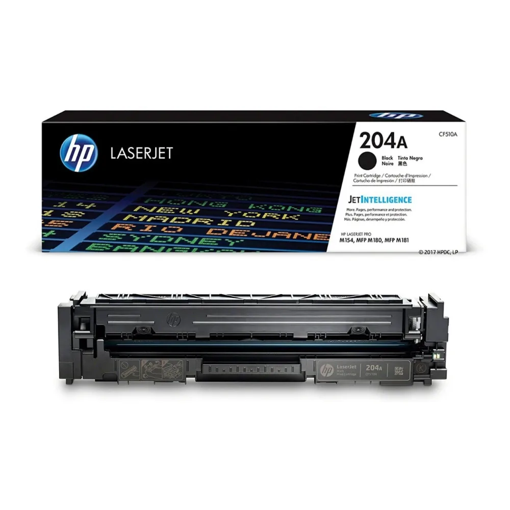 HP Toner 204A Negro CF510A