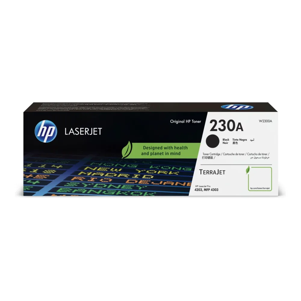 HP Tóner 230A Negro W2300A Original 2.000 Páginas