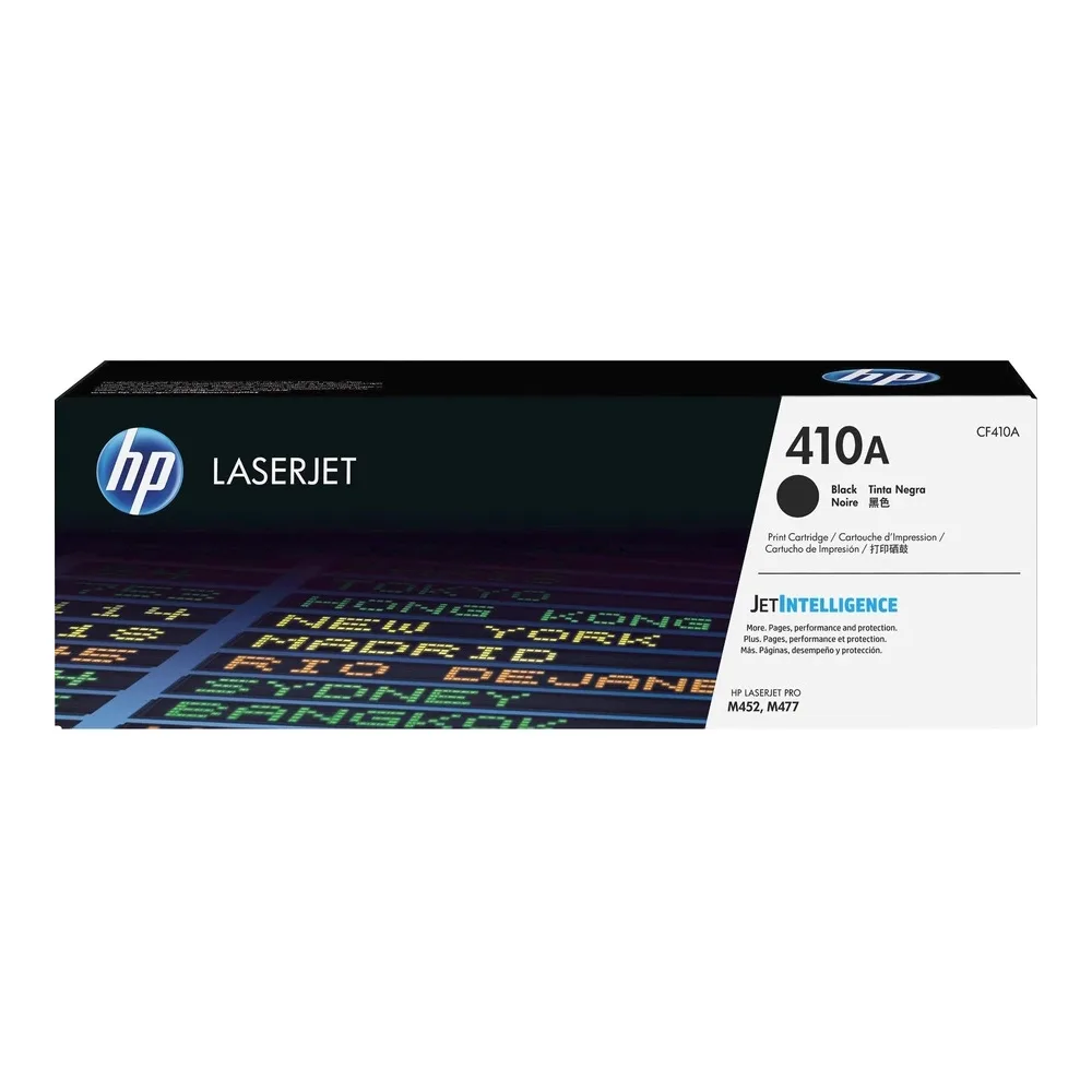 HP Toner 410A Negro CF410A Caja Dañada