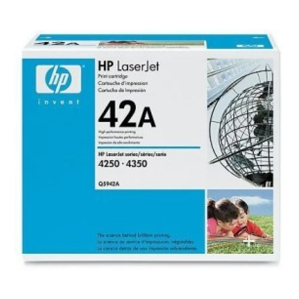 HP Toner 42A Negro Q5942A