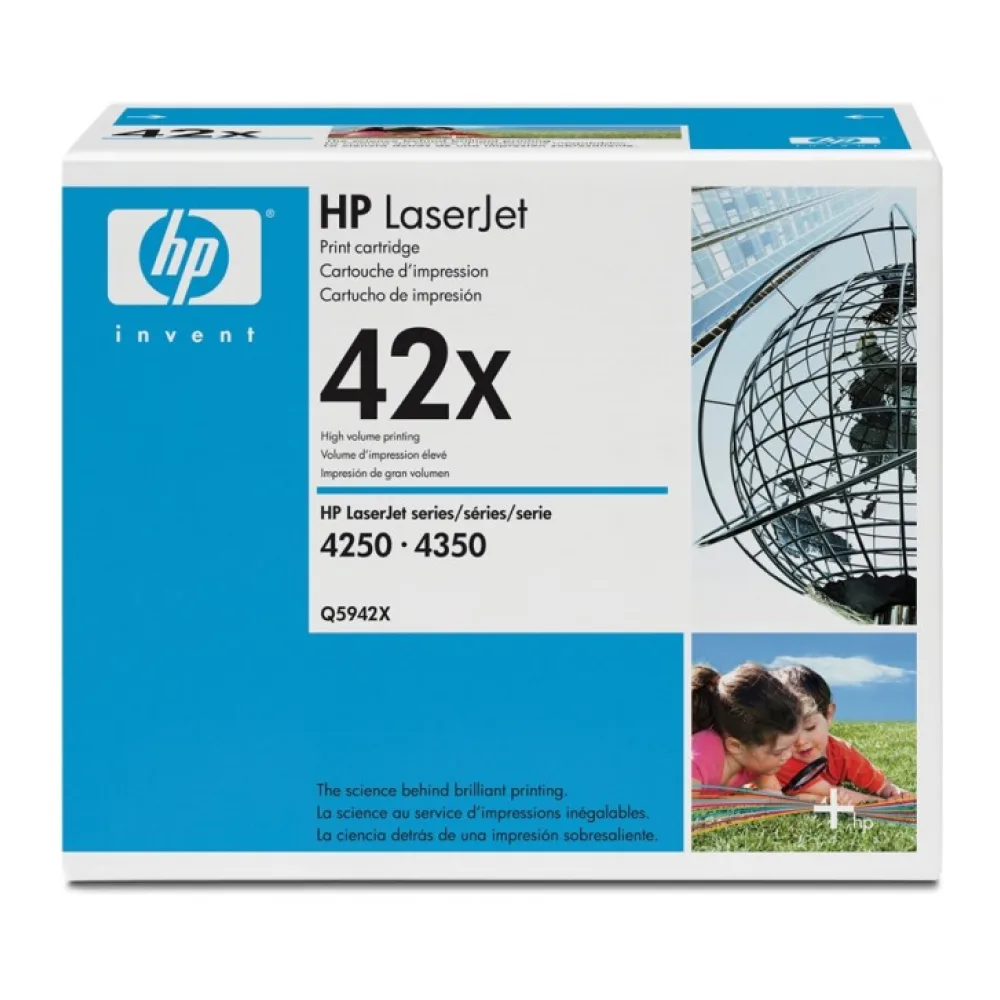 HP Toner 42X Negro Q5942X