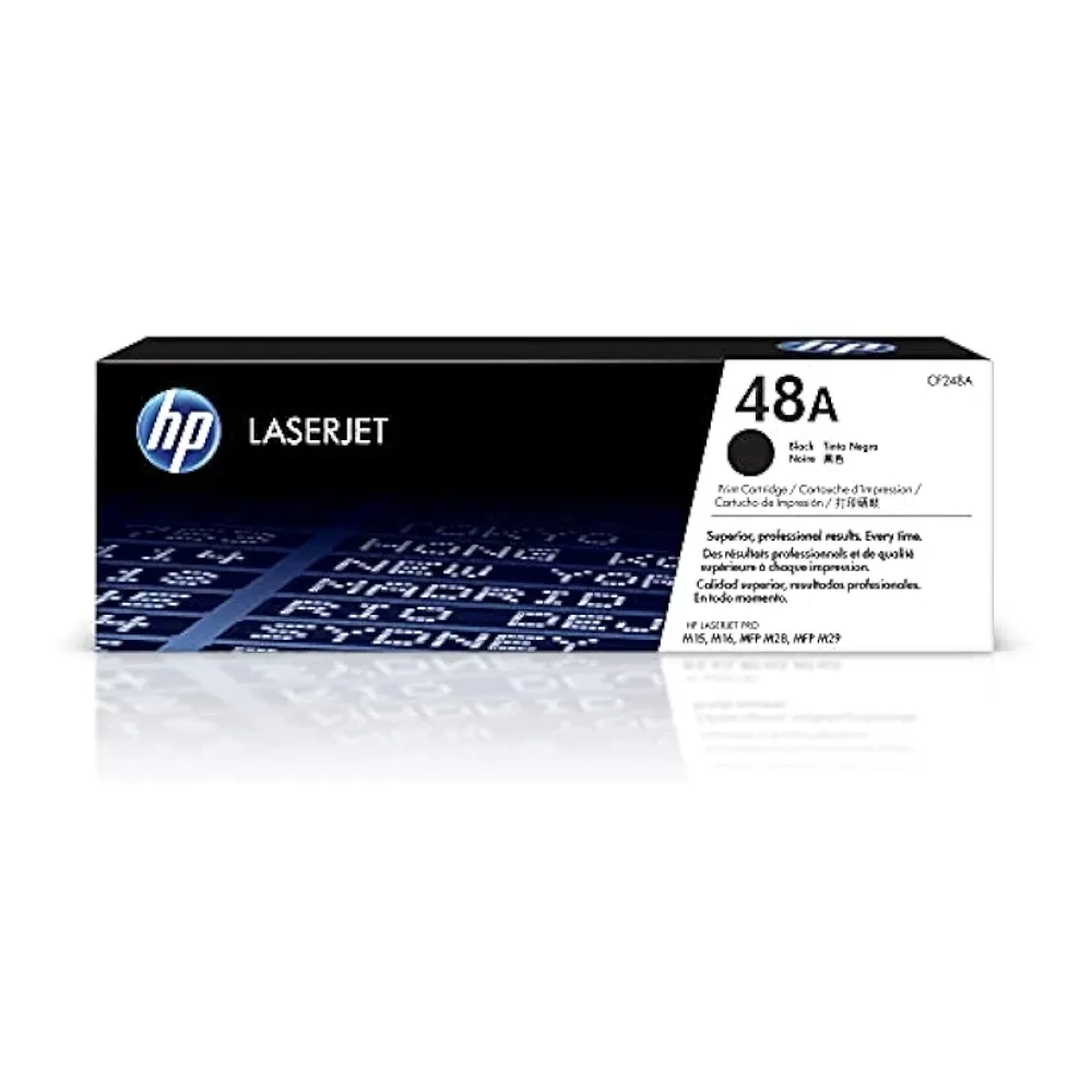 HP Toner 48A Negro CF248A Caja Dañada