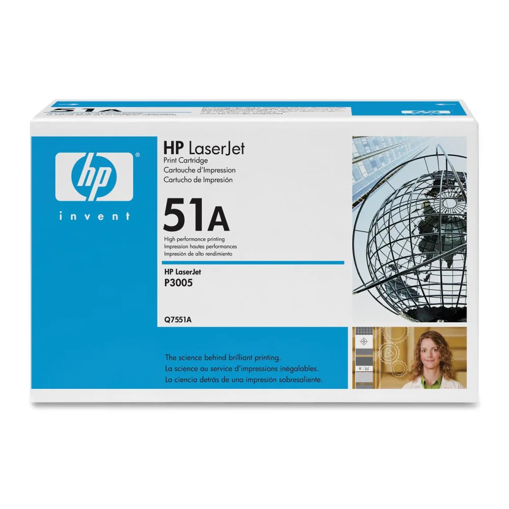 HP Toner 51A Negro Q7551A
