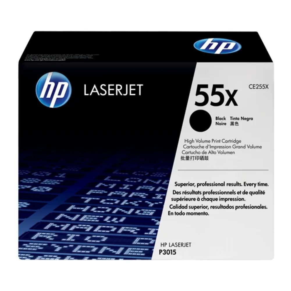 HP Toner 55X Laserjet CE255X Caja Dañada