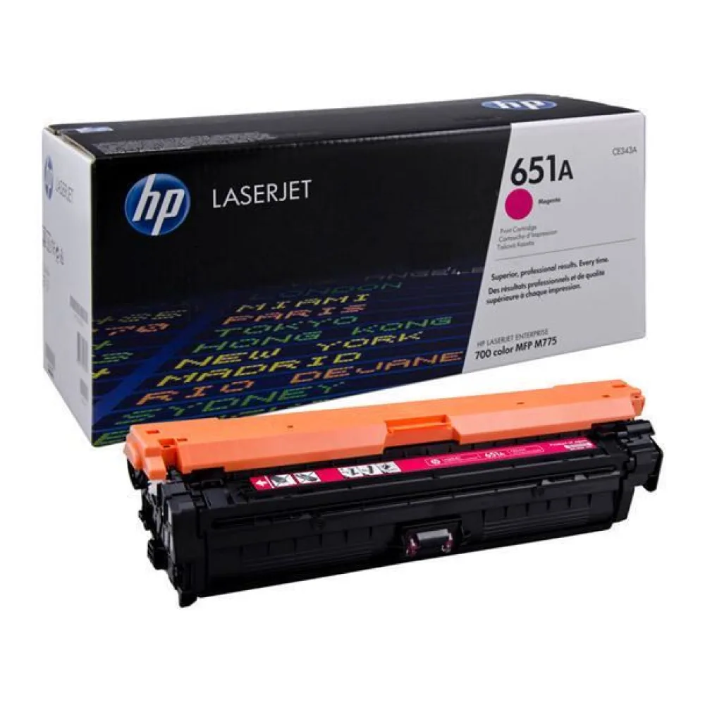 HP Toner 651A Magenta CE343A