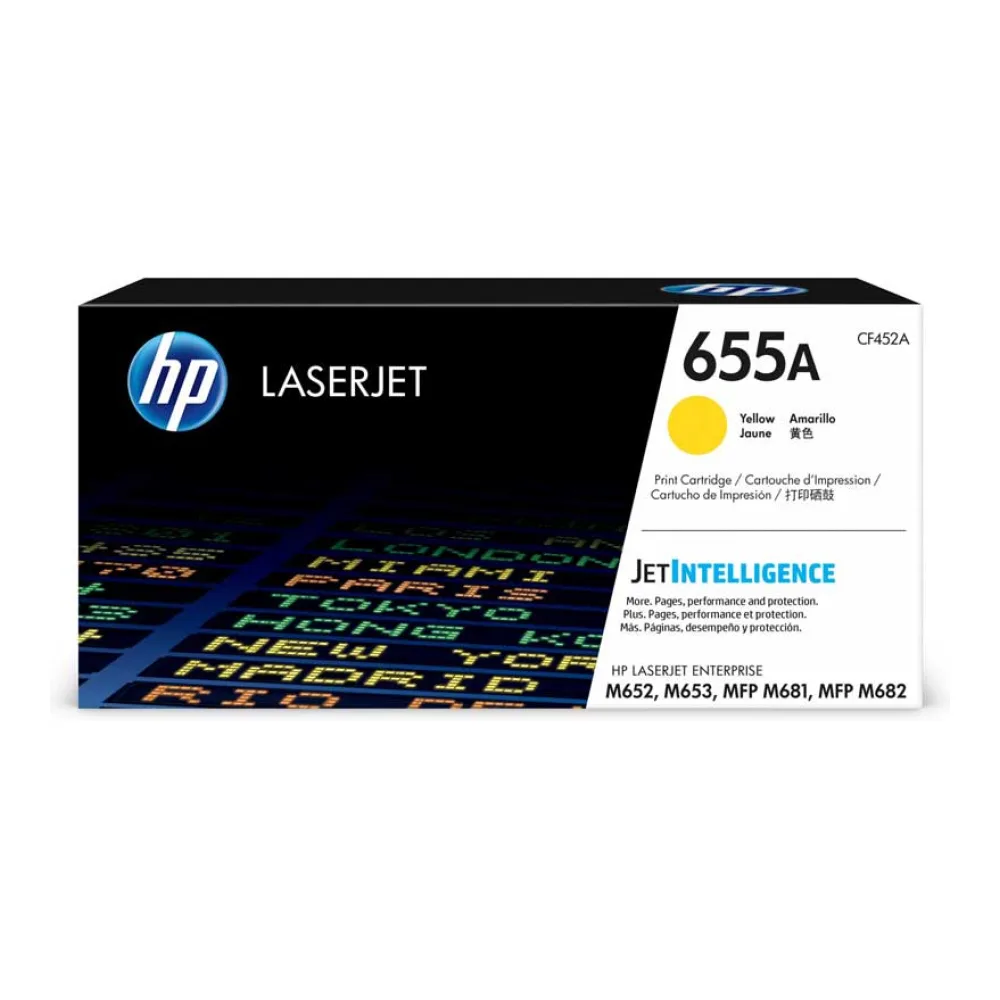 HP Toner 655A Amarillo CF452A