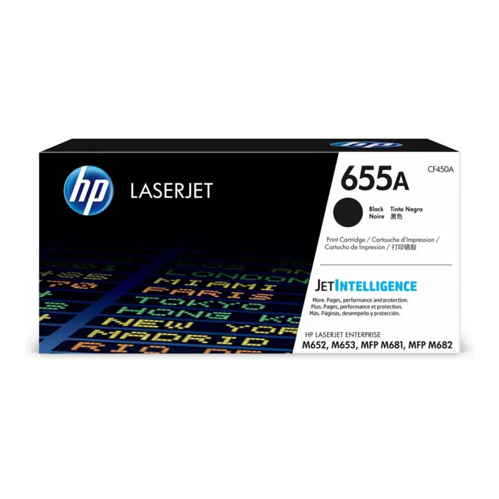 HP Toner 655A Negro CF450A