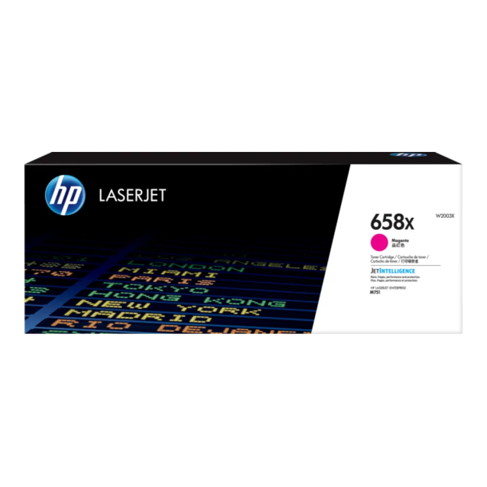 HP Toner 658X Laserjet Magenta W2003X