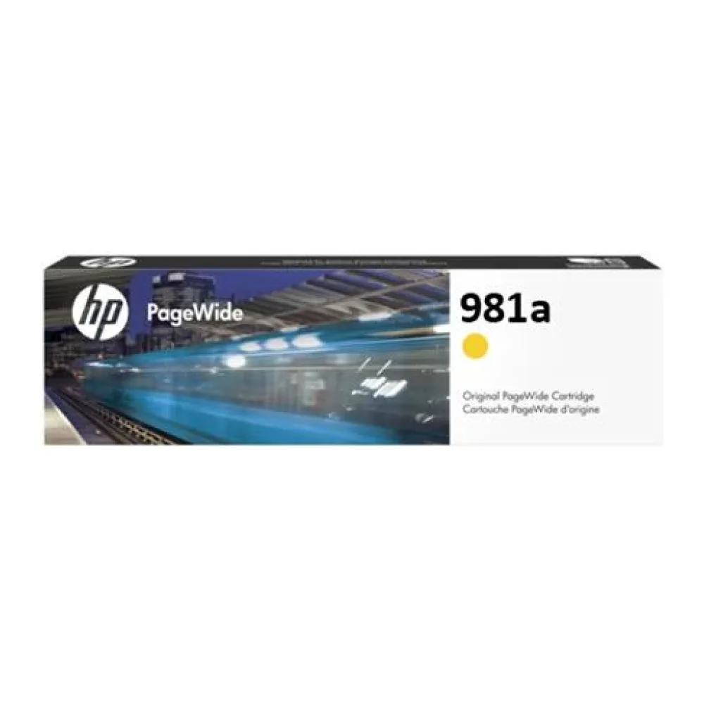 HP Toner 981A Pagewide Amarillo Crtg J3M70A