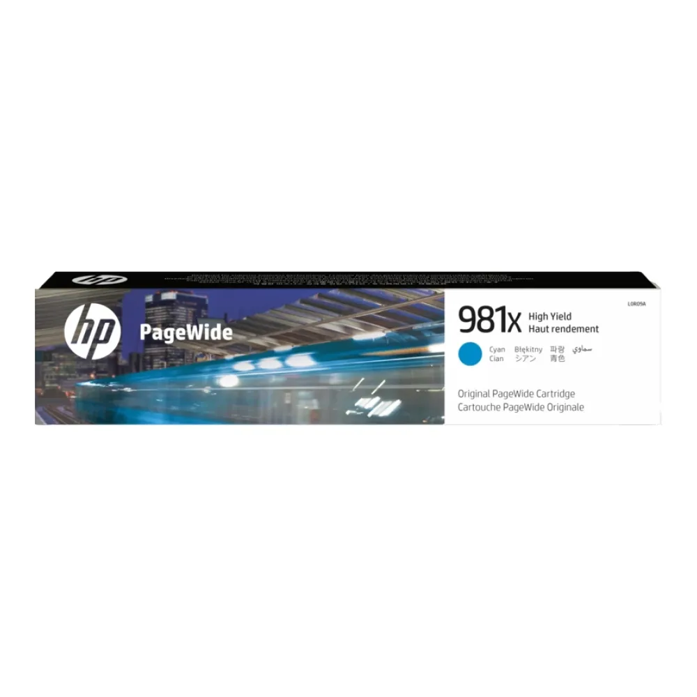 HP Toner 981X Pagewide Cyan Crtg L0R09A