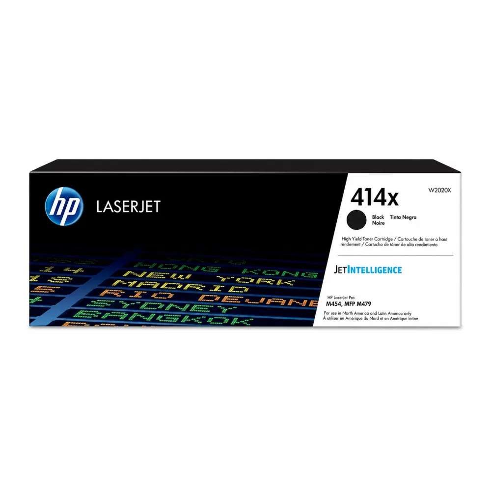 HP Tóner Laserjet 414X Negro W2020X Alta Capacidad Original
