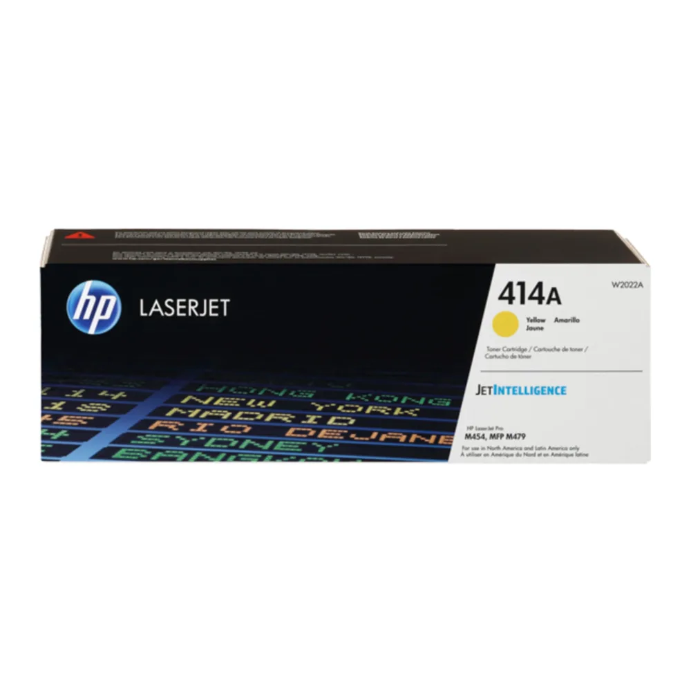 HP Toner Laserjet Amarillo 414A W2022A