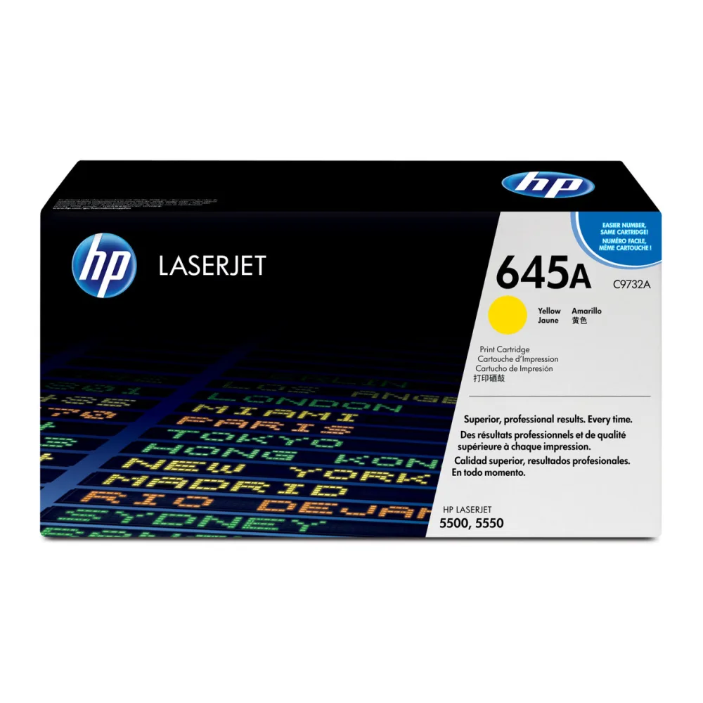 HP Toner Laserjet Amarillo 645A C9732A