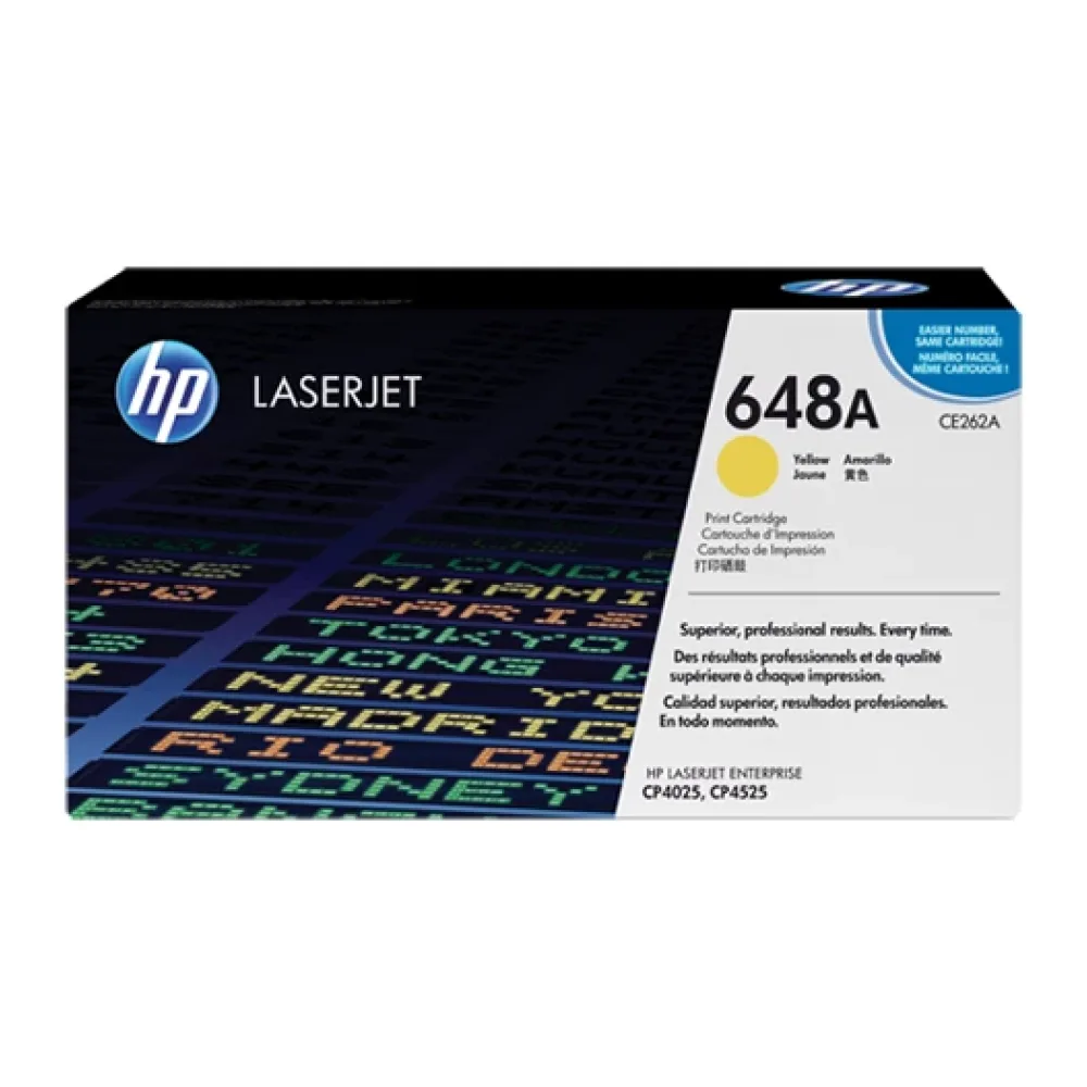 HP Toner Laserjet Amarillo 648A CE262A