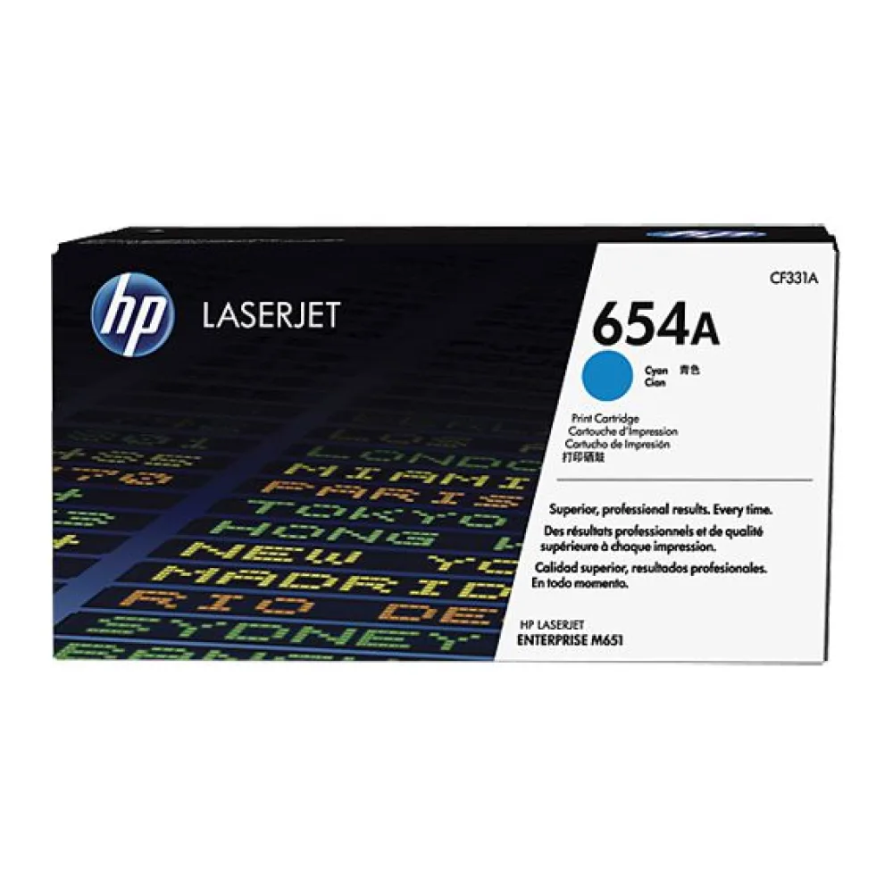 HP Toner Laserjet Color Cyan 654A CF331A
