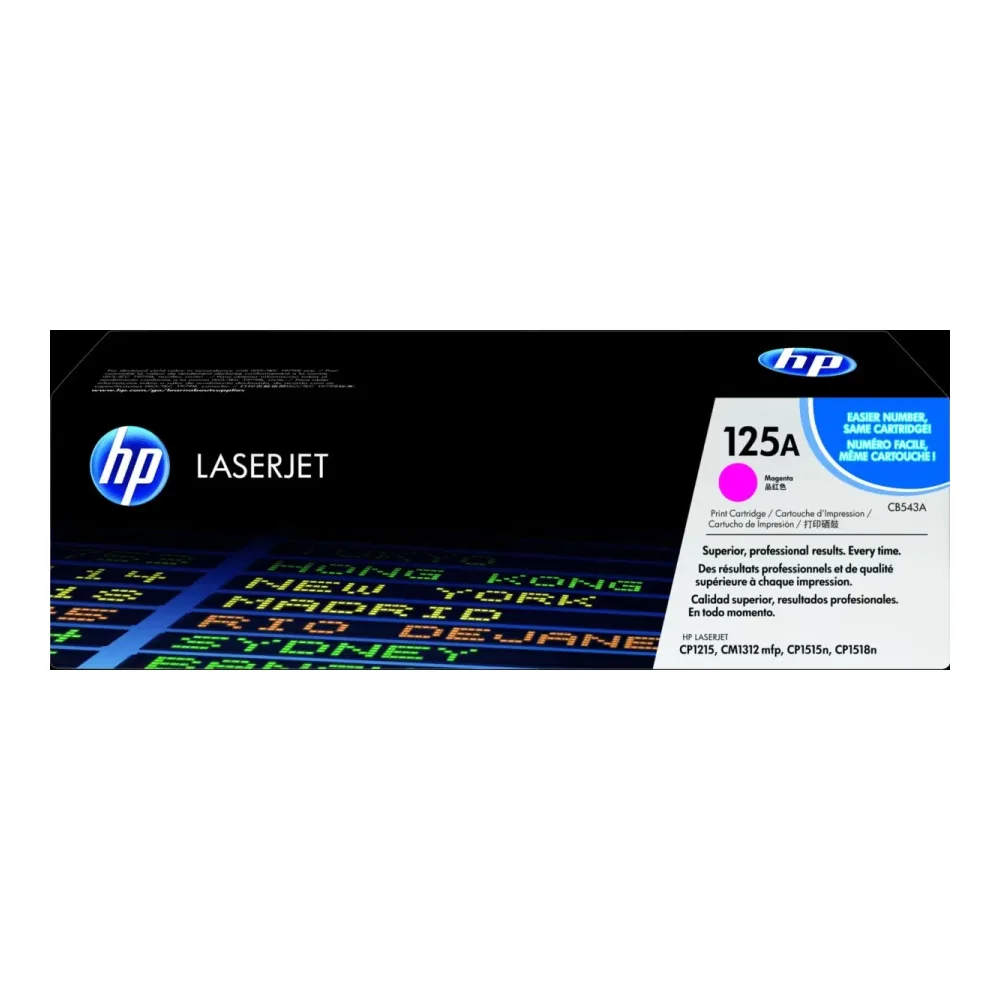 HP Tóner Laserjet Magenta 125A CB543A