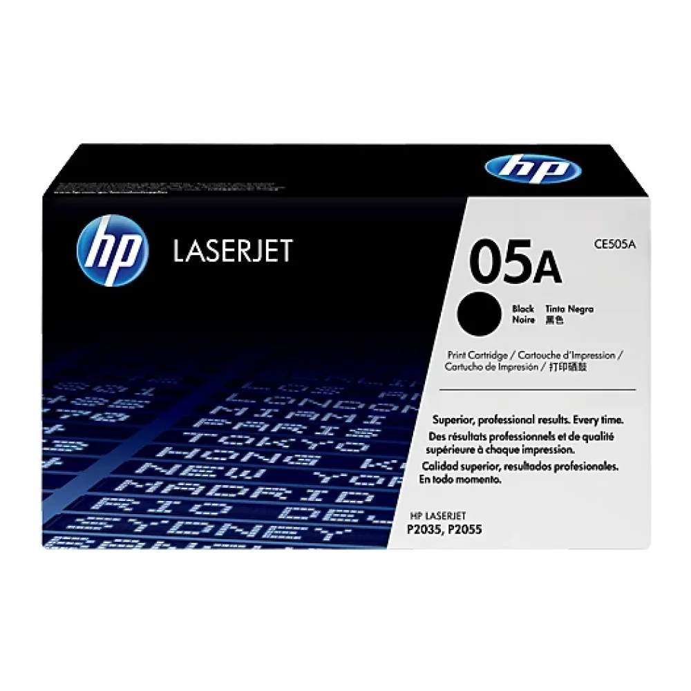 HP Toner Laserjet Negro 05A CE505A Caja Dañada