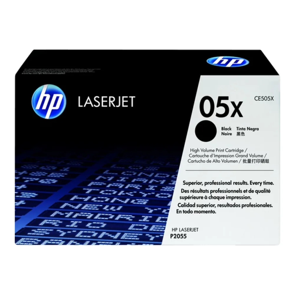 HP Toner Laserjet Negro 05X CE505X Caja Dañada