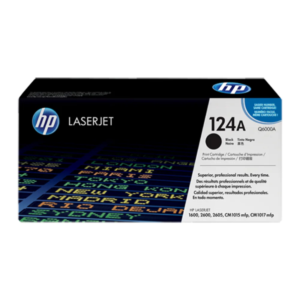HP Toner Laserjet Negro 124A Q6000A
