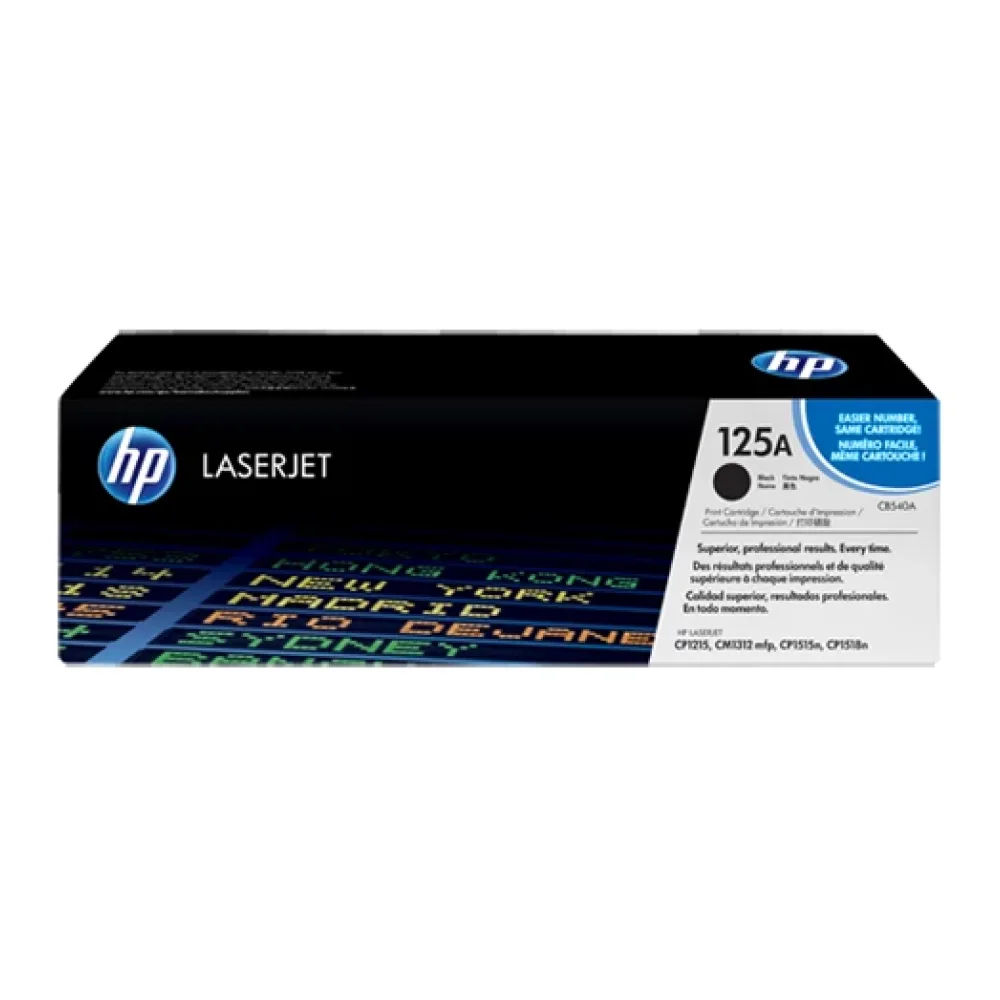 HP Toner Laserjet Negro 125A CB540A