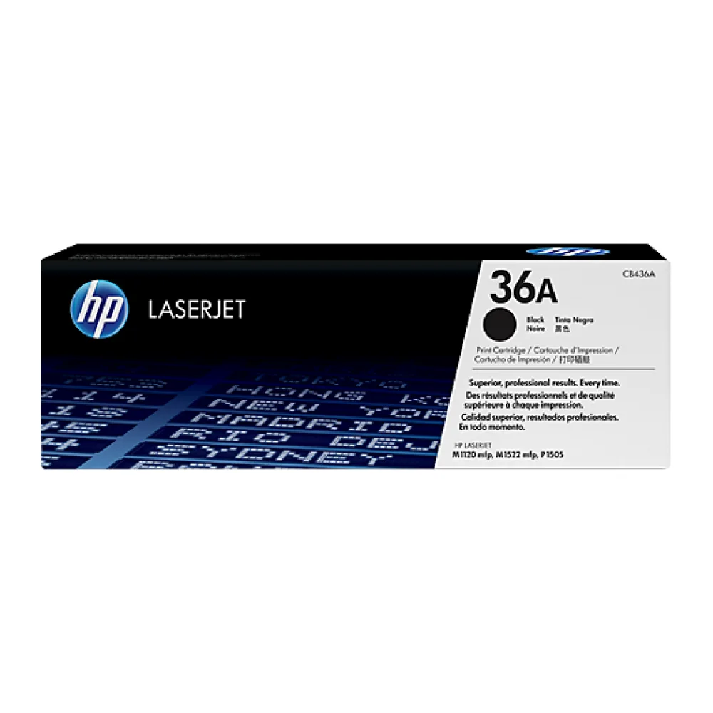 HP Toner Laserjet Negro 36A CB436A Open Box