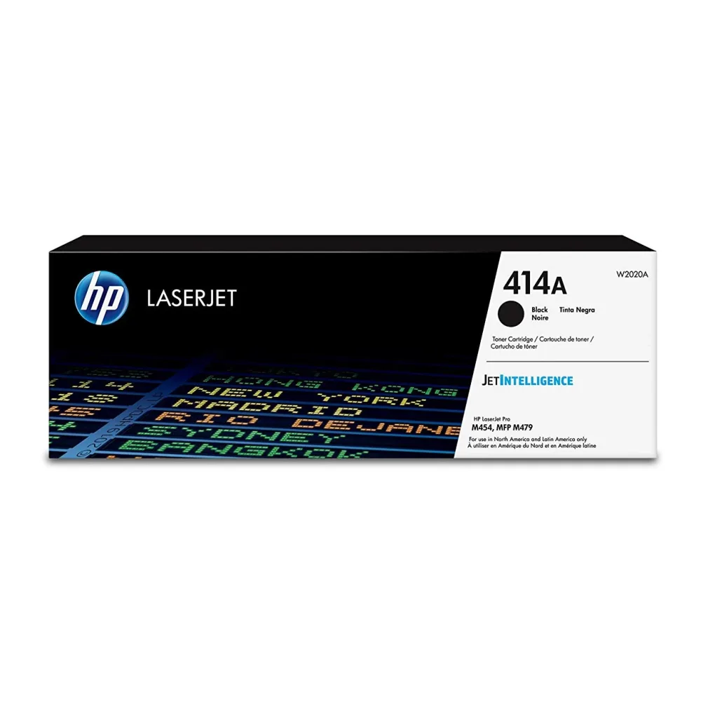 HP Toner Laserjet Negro 414A W2020A Caja Dañada