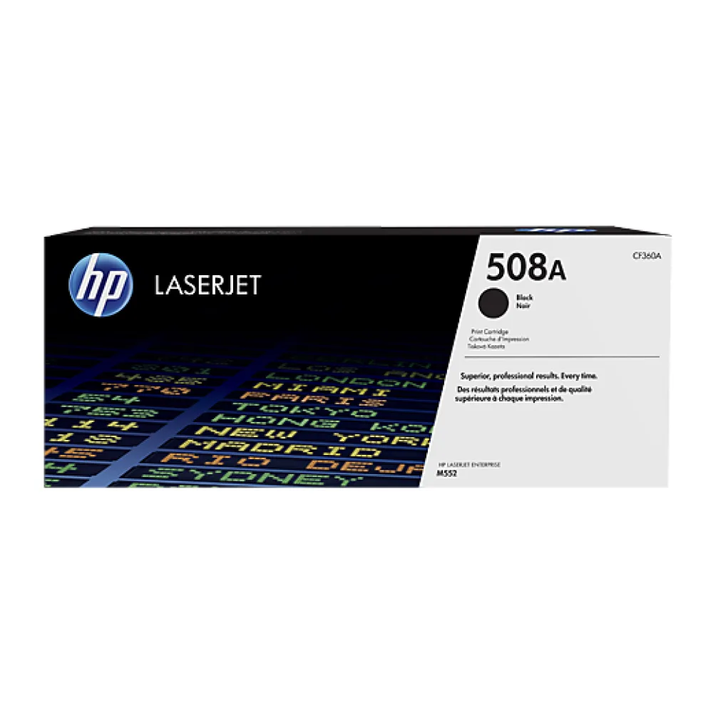 HP Toner Laserjet Negro 508A CF360A Open Box