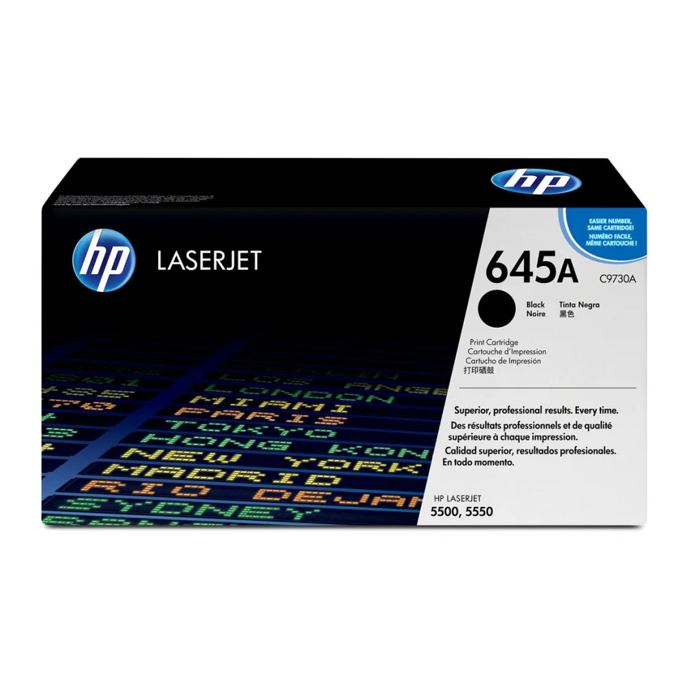 HP Toner Laserjet Negro 645A C9730A