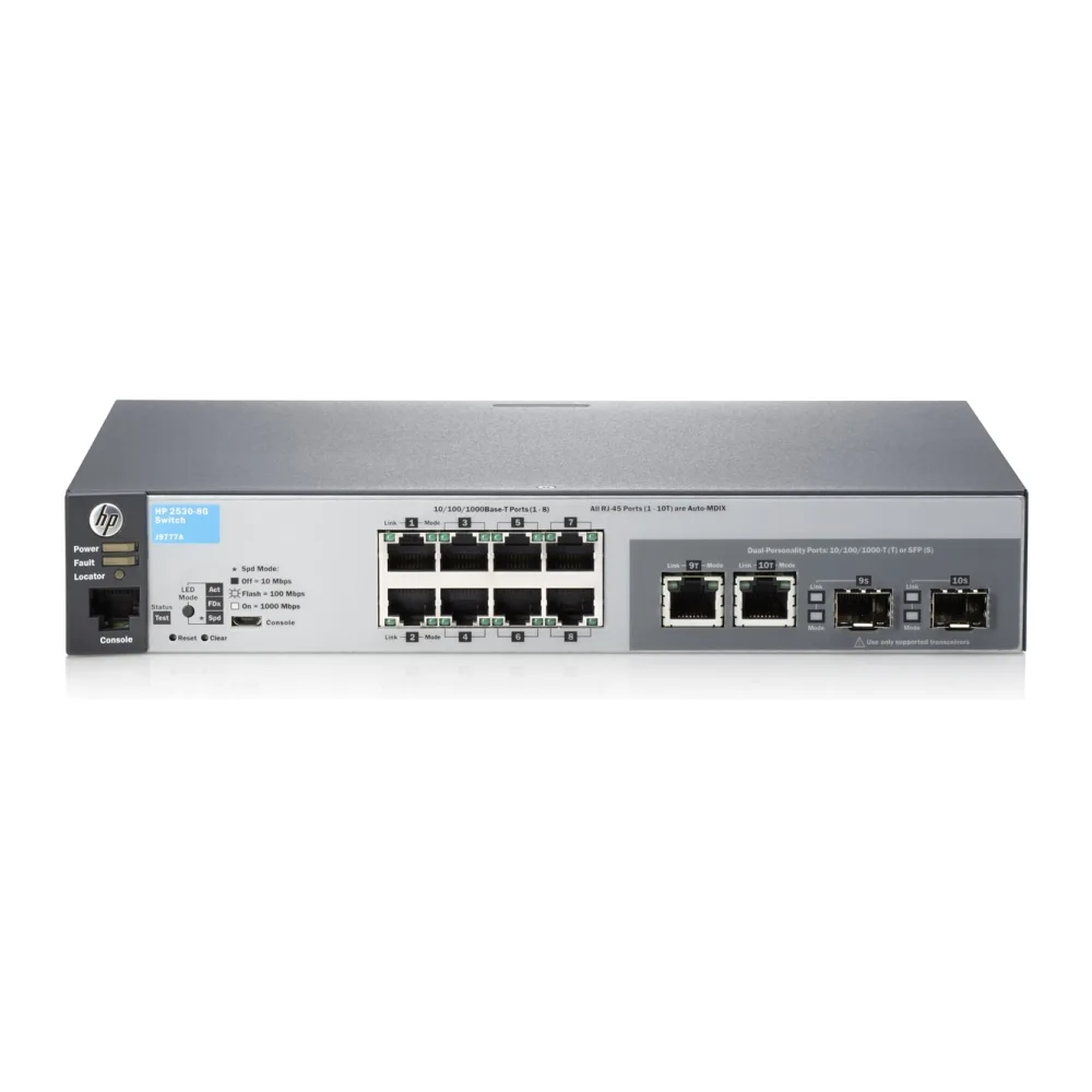 Hpe Switch Aruba 2530 8G J9777A