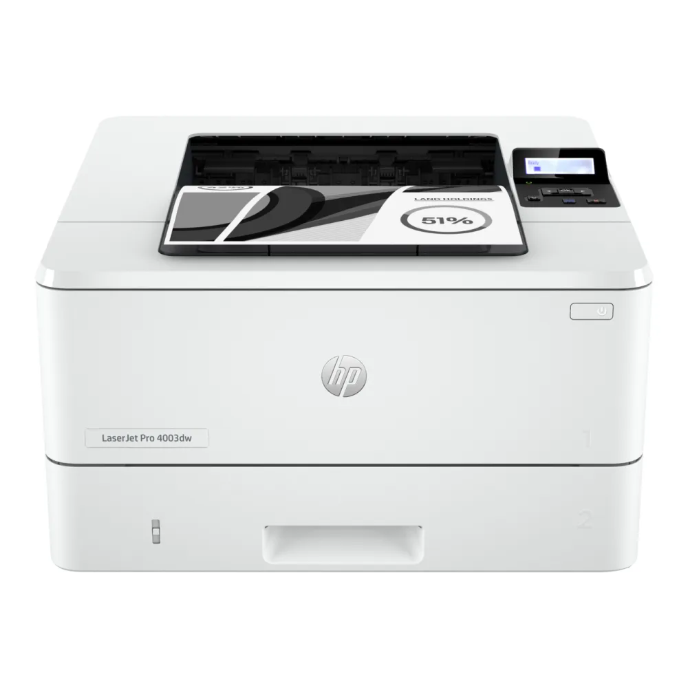 Impresora HP Laserjet Pro 4003DW 2Z610A + 2 Tóner Negro 151A