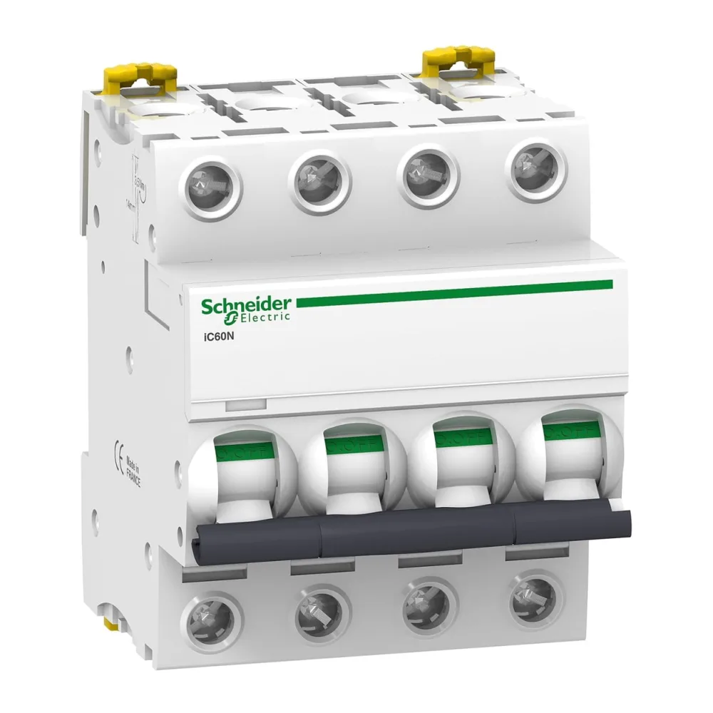 Interruptor Termomagnetico Acti 9 IC60N, 4P, 10A, Curva C, 10KA 7741059 Schneider Electric