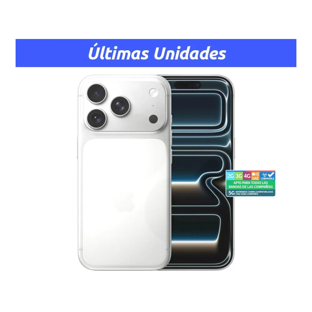 Iphone 17 Pro 256GB Silver Liberado Apple