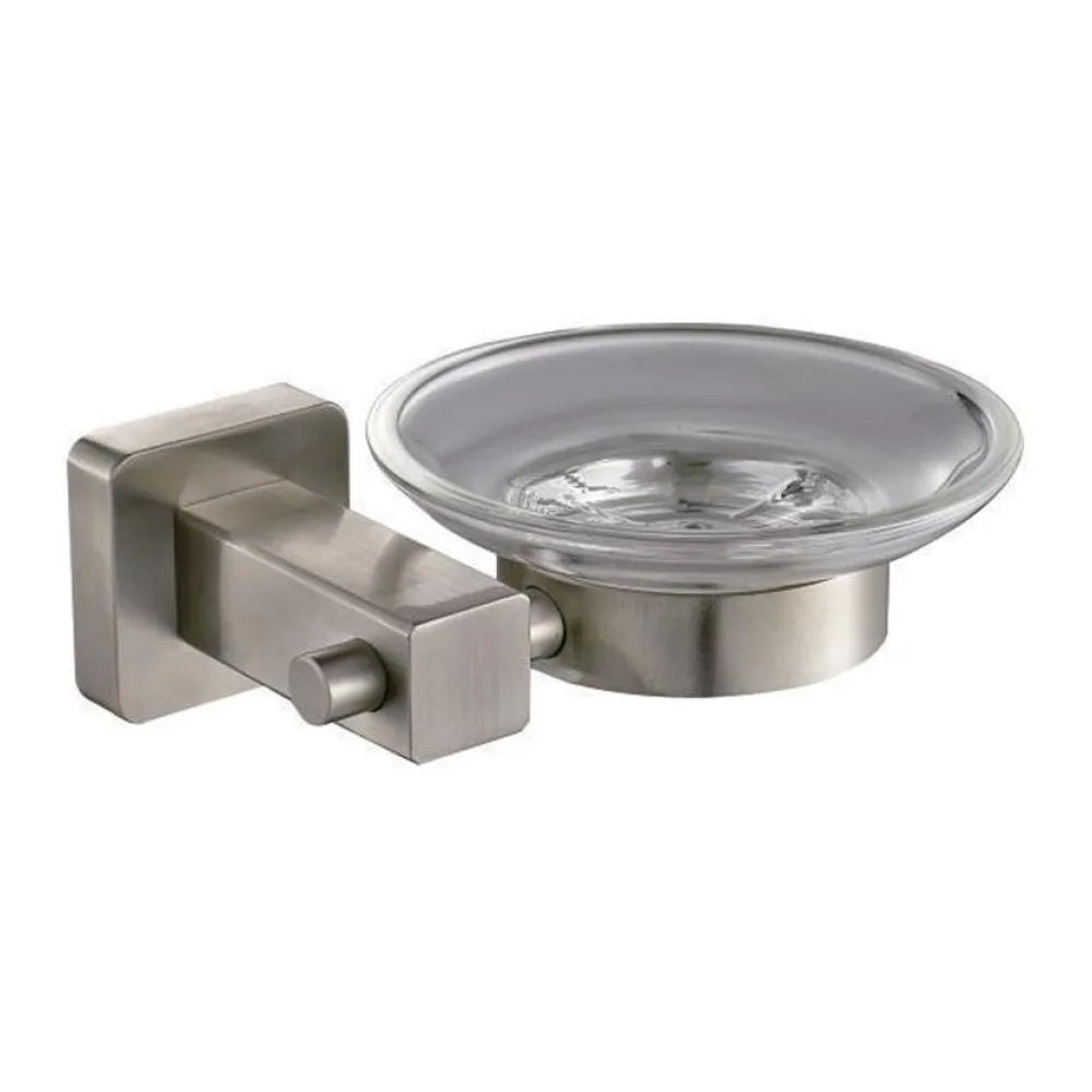Jabonera de Vidrio Acero Inoxidable Briggs